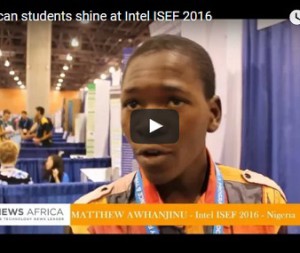 Intel ISEF 2016 Africa