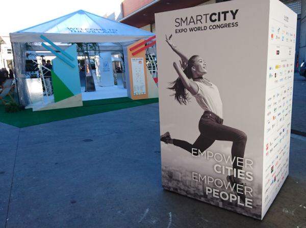 The Smart City Expo World Congress 2017, Barcelona, Spain.