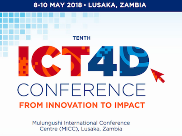 Facebook, WFP, USAID confirmed for plenary session at ICT4D Conference