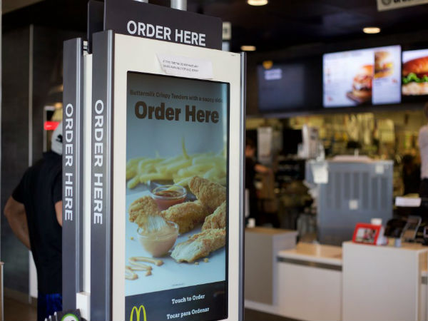 The franchise plans to add kiosks to 1,000 stores every quarter for the next two years.