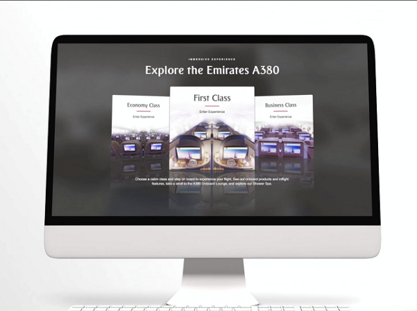 Emirates introduces 3D seat models on emirates.com
