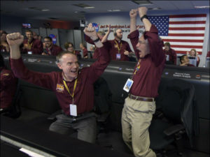 NASA's InSight lander touched down on the surface of Mars to commence a two-year long research mission.