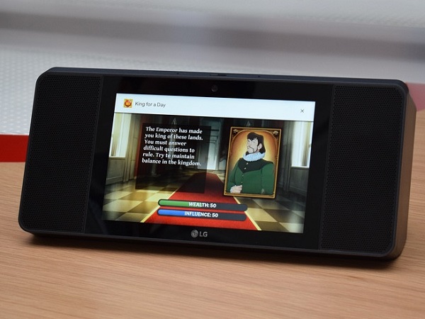 LG debuts smart speaker with screen