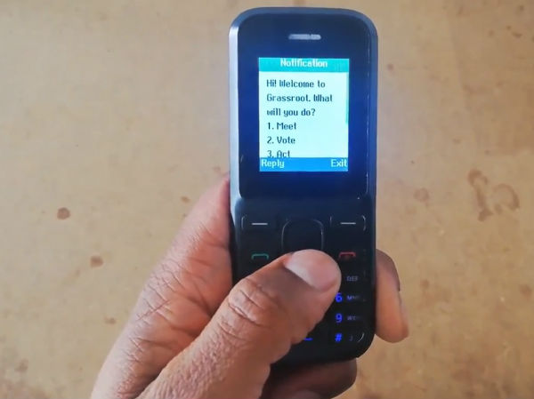 Grassroot driving participatory democracy through technology