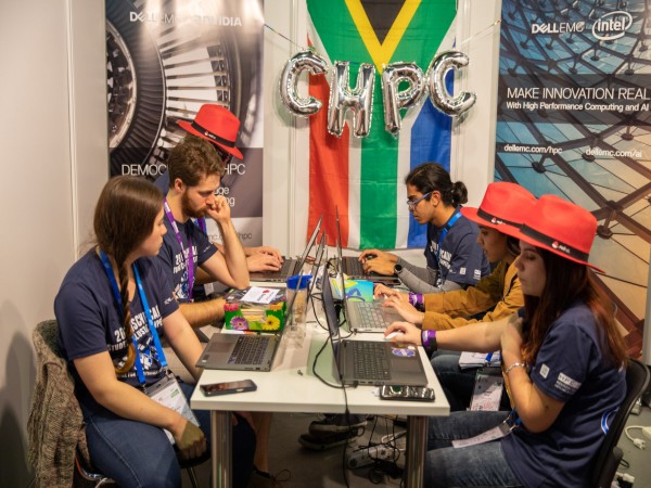 The team of students that represented South Africa at the 2019 ISC in Frankurt, Germany