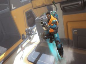 Baptiste, the newest hero added to Overwatch. Image sourced from Overwatch.