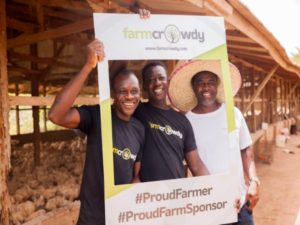 Farmers utilizing Farmcrowdy's programs. Image sourced from Farmcrowdy.