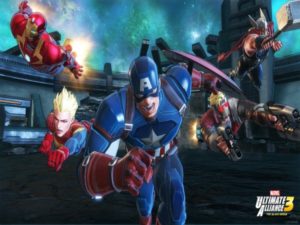 Heroes from Marvel Ultimate Alliance 3: The Black Order. Image sourced from Marvel.