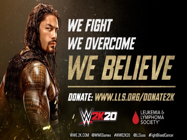 2K Games announces partnership with the Leukemia & Lymphoma Society