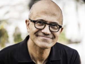 Satya Nadella, CEO of Microsoft. Image sourced from Microsoft.