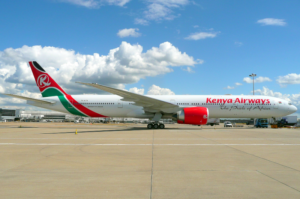 Kenyan Airways plane