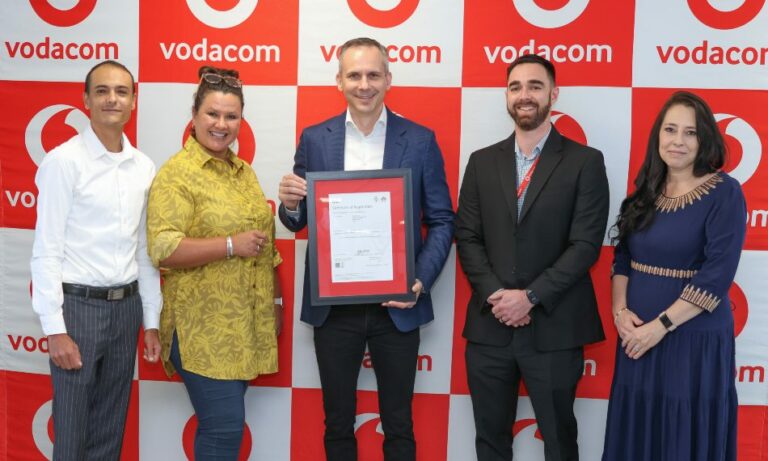 Vodacom is the first to Earn ISO 50001 Certification